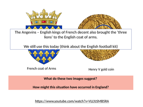 Angevin Empire  (AQA History Migration GCSE)
