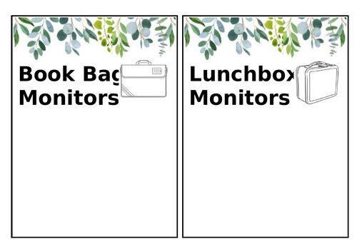 Class Monitors