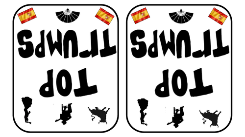 GCSE Spanish Key Verbs - Top Trumps