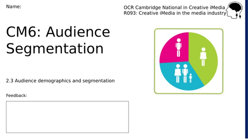 CM6 - Audience segmentation (Workbook)