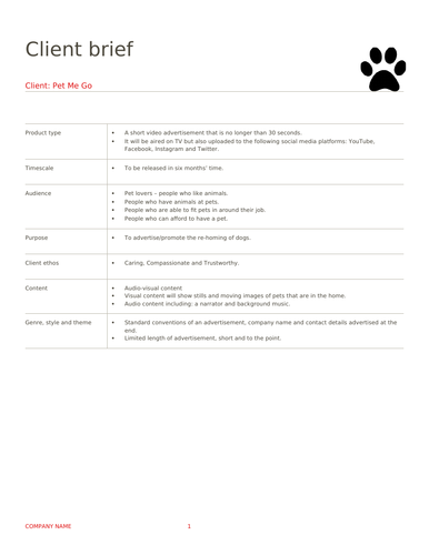 CM7 - Client requirements (Workbook)