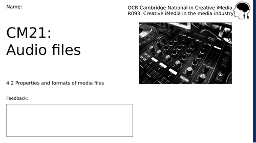 CM21 - Audio files (Workbook)