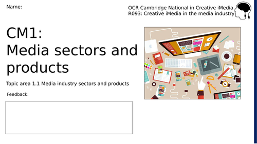 CM1 - Media sectors and products (Workbook)
