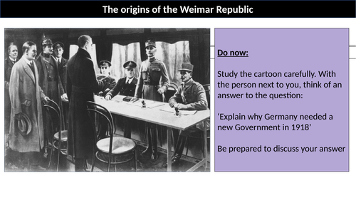 The Weimar Republic 1918–29