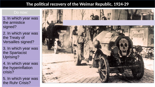 German Political Recovery