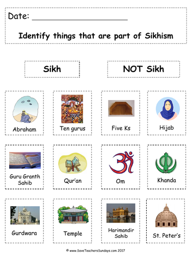 Sikhism KS1 Planning and Resources (Year 2 or Lower KS2)