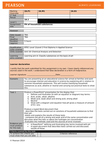 L2 App Sci U19 Brief A