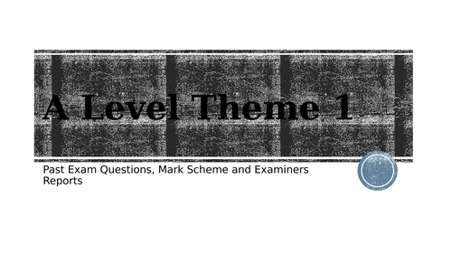 A Level Edexcel Business Powerpoint - Theme 1