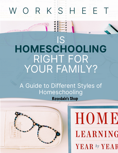 Is Homeschooling Right for your Family | A GUIDE to Different Types of ...