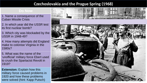 Prague Spring Czechoslovakia