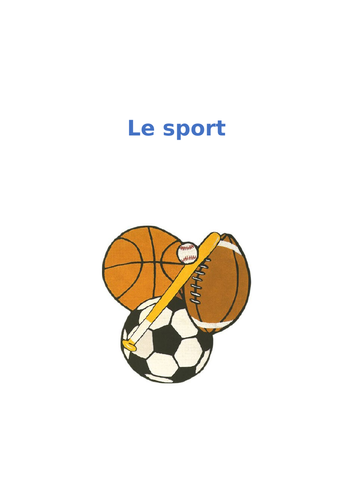 le sport