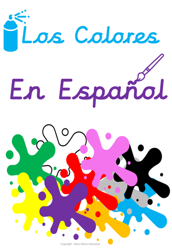 Spanish Colours - Los Colores