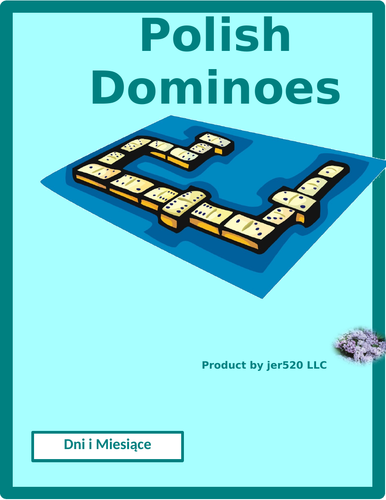 Dni i Miesiące (Days and Months in Polish) Dominoes