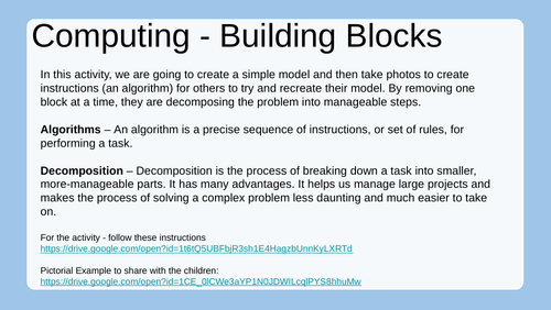 Computing: Building Blocks