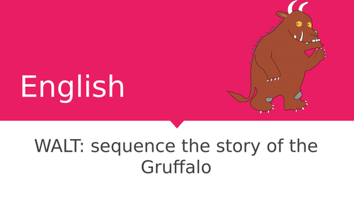 The Gruffalo Story PowerPoint Pack