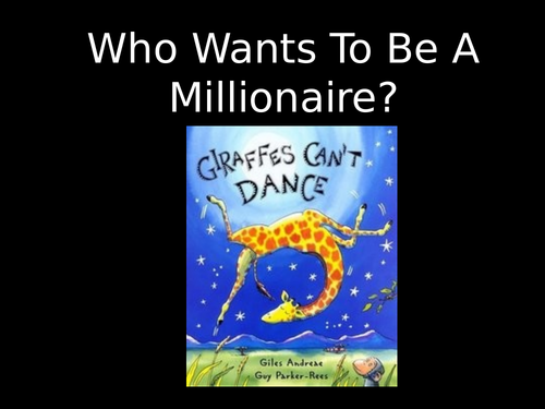 Giraffes Can't Dance Lesson Pack