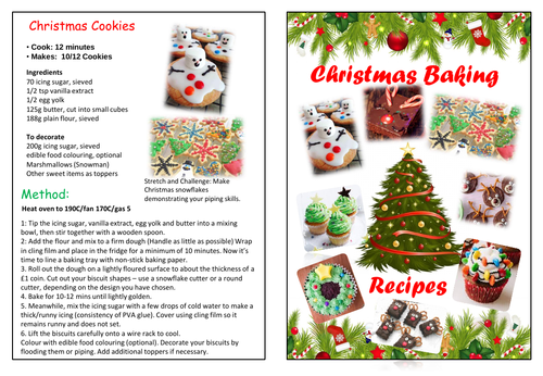 Christmas Recipe Book | Teaching Resources