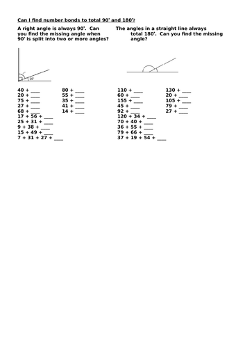 Angles Y4/5