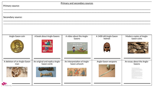 Anglo-Saxon primary and secondary sources