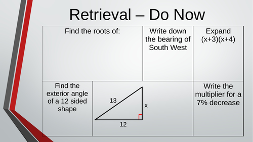 Edexcel GCSE Foundation Unit 17 - Perimeter, Area & Volume 2