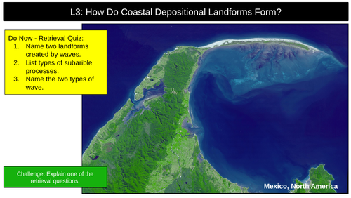 Coastal Deposition | Teaching Resources