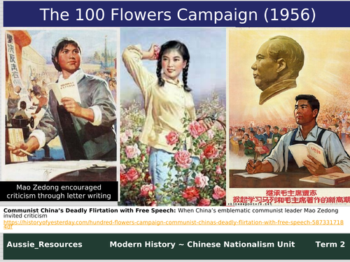 Chinese Nationalism: Hundred Flowers Campaign