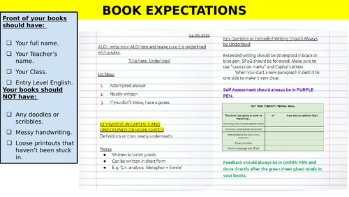 English Entry Level 3 Extract Analysis