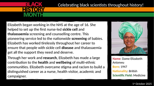 Black History Month- Black Scientists