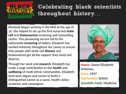 Black History Month- Black Scientists