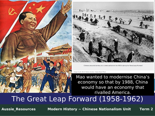 Chinese Nationalism: Great Leap Forward