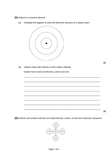 Covalent bonding FULL LESSON | Teaching Resources