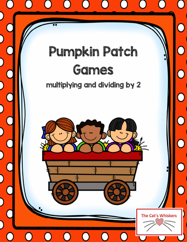 Pumpkin Patch Multiplying and Dividing by 2 Game