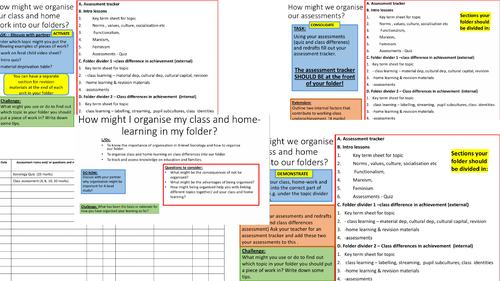 Sociology Education Class diff in achievement (external &amp; internal ...