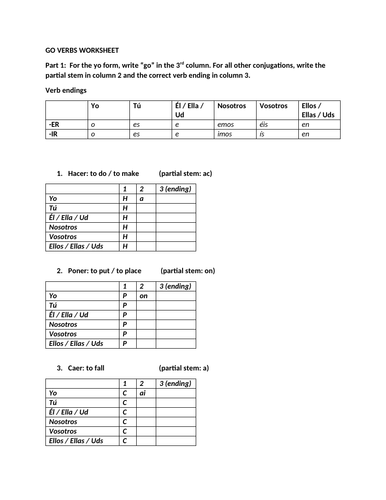 go-verbs-intro-practice-conjugation-and-questions-teaching-resources