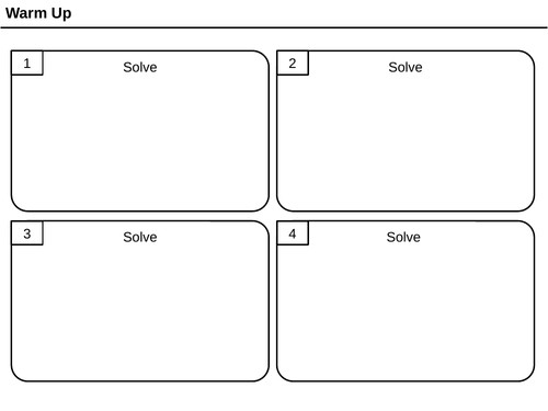 Solving linear equations with fractions ONE SIDE