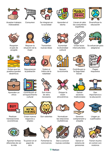 Las aportaciones positivas de la inmigración