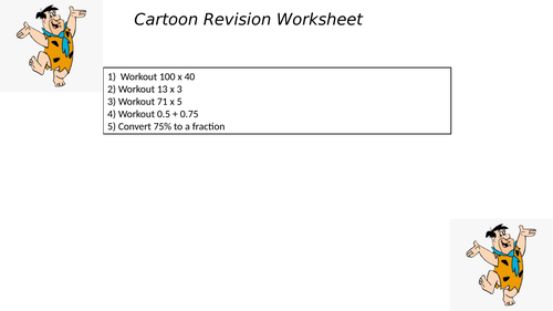 CARTON REVISION WORKSHEET 26