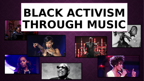 Black History Month: Black Activism in Music