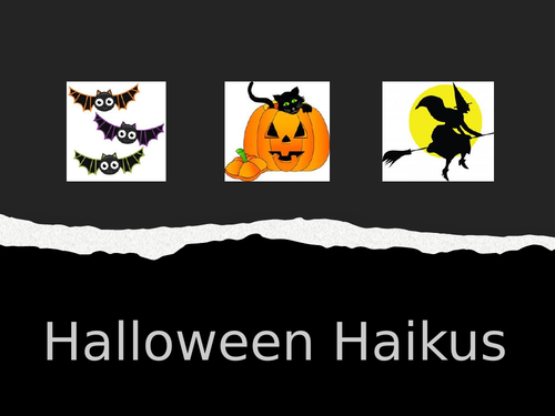 Halloween Haiku PowerPoint