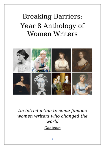 Year 8 Women Writers Anthology