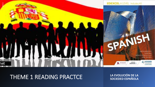 Edexcel theme 1 reading practice
