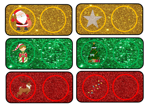 Christmas initial sounds activity