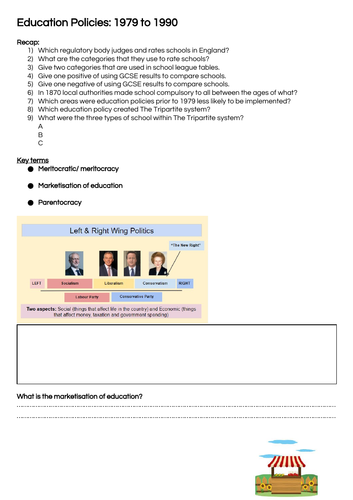 The 1988 Education Reform Act - A-Level Sociology