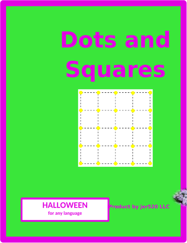 Halloween Dots and Squares Game