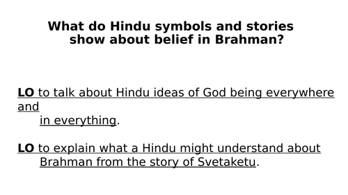 What do Hindus believe that God is like?