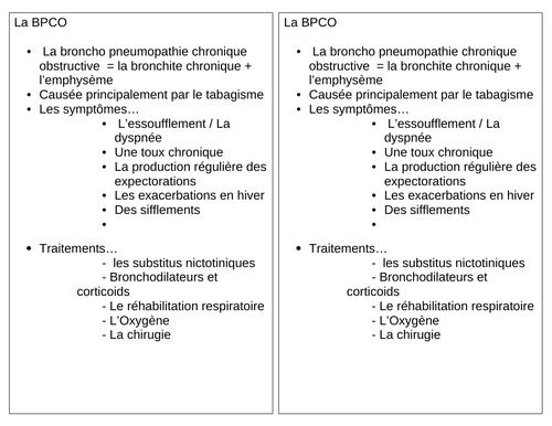 BPCO handout