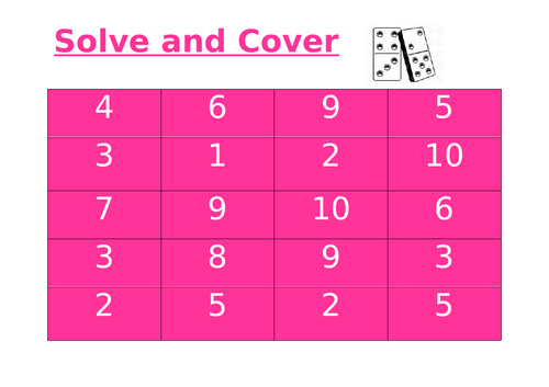 Solve and Cover Dominoes