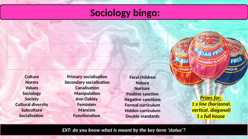 GCSE sociology [eduqas]- Class, ethnic and national identities. Cultural transmission.