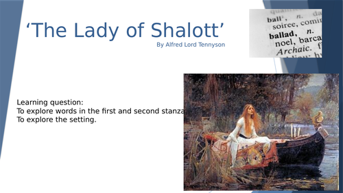 'The Lady of Shalott'