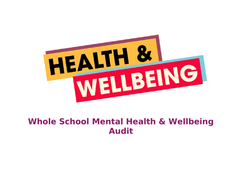 Mental Health & Wellbeing Audit